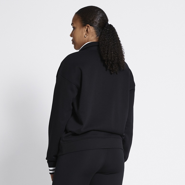 Half zip sweatshirt "Half zip collar jacket"
